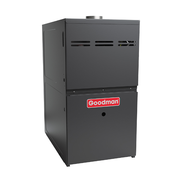 Goodman 4 Ton AC and Gas Furnace System GSXN404810 13.8 SEER2 80% AFUE 80000 BTU with 24.5" Cabinet Evaporator Coil