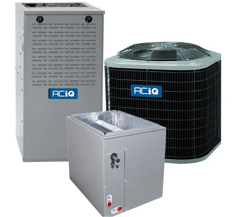 ACiQ 2.5 Ton Gas Furnace and Air Conditioner System 13.4 SEER2 80% AFUE 45000 BTU Multi-Positional 14" Width A-Coils