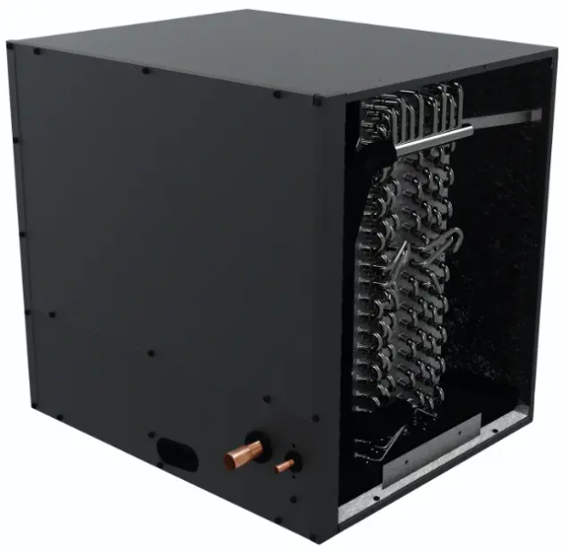 Goodman 4 Ton AC and Gas Furnace System GSXN404810 13.8 SEER2 80% AFUE 120000 BTU with 28.5" Cabinet Horizontal Coil