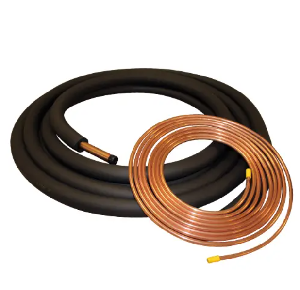 Insulated Line Set LS381183850 50 Feet 3/8" LL x 1 1/8" SL x 3/8"