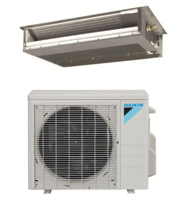 Daikin 12000 BTU 15.5 SEER Mini Split Heat Pump FDXS12LVJU Single Zone Concealed Duct LV Series