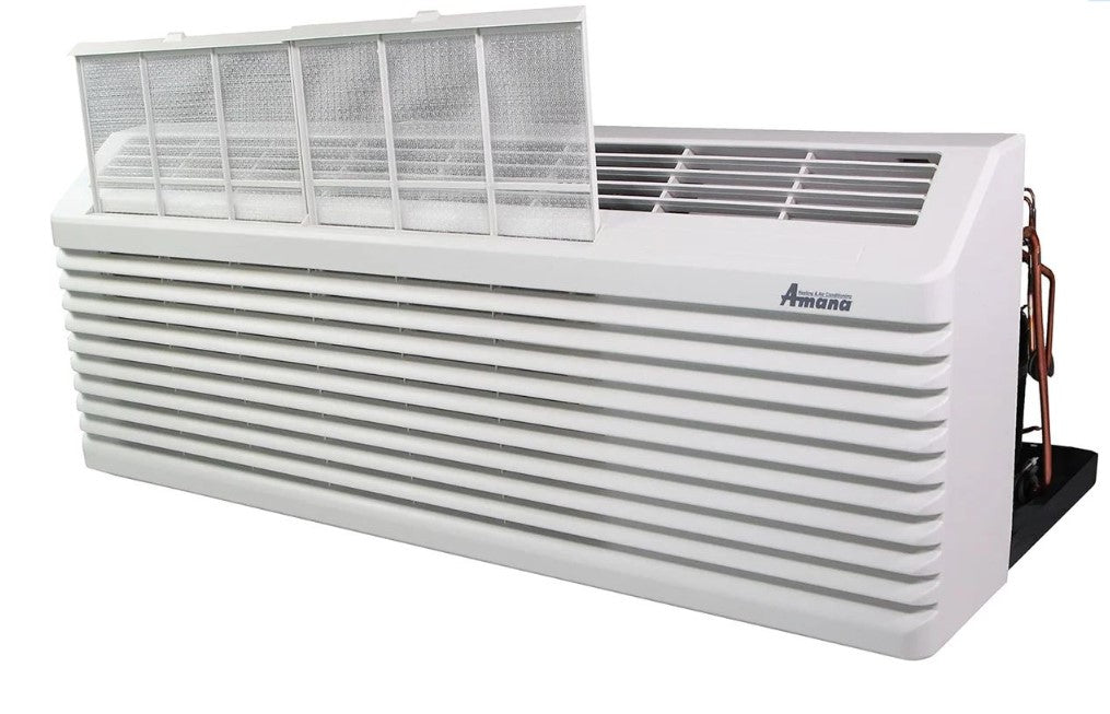 Amana R32 Package Terminal Heat Pump 12K BTU W/ 5KW Electric Heat 208/230V