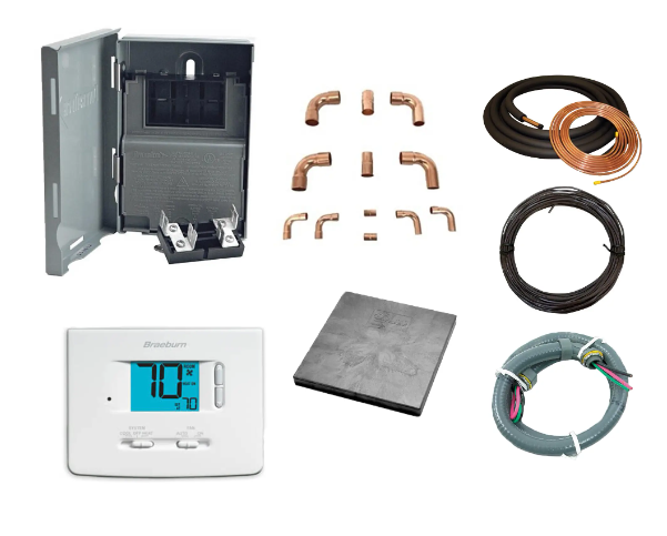 Air Conditioning Installation Kit 50' 3/8 x 1 1/8