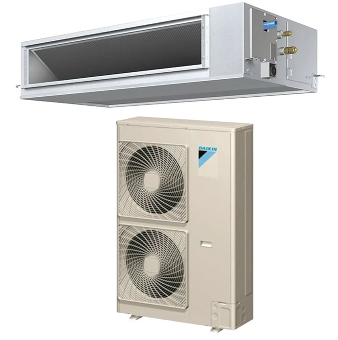 Daikin 4 Ton Mini Split Concealed Duct and Heat Pump System FBQ48PVJU 48000 BTU 14 SEER Single Zone