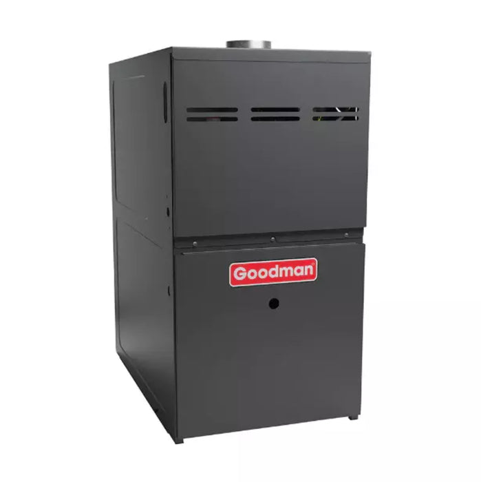 Goodman 2.5 Ton R32 AC Gas Furnace System 15.2 SEER2 80% 100K BTU Vertical