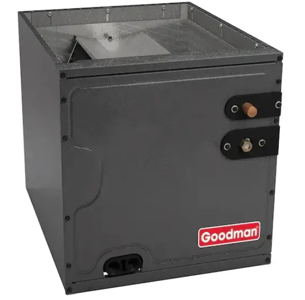 Goodman 1.5 Ton Split Air Conditioner and Coil System GSXH501810 15.2 SEER2 Single-Phase 18000 BTU Upflow/Downflow 14 in Cabinet
