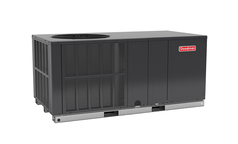 Goodman 4 Ton Packaged Air Conditioner Unit 14 SEER Horizontal Single-Phase