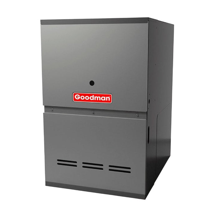 Goodman R32 80% AFUE Gas Furnace 80K BTU 17.5" Wide Low NOx Downflow/Horizontal