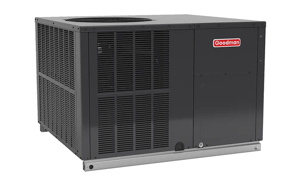 Goodman 4 Ton Packaged Heat Pump 13.4 SEER2 Downflow/Horizontal Multi-Speed