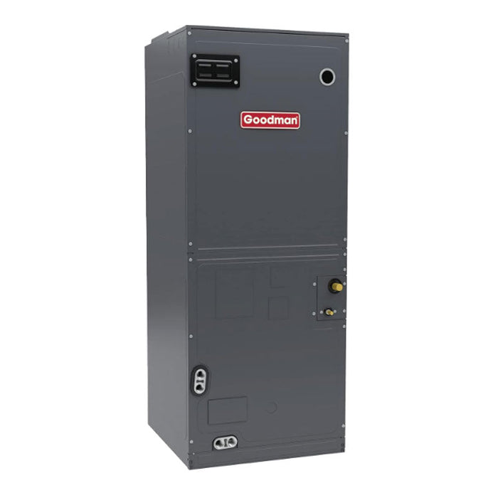 Goodman 2.5 Ton Heat Pump Split System GSZH503010 15.2 SEER2 Multi-Position Air Handler 17" Cabinet with 8kW Heat Kit