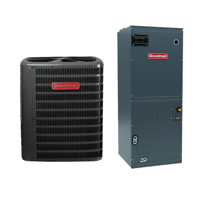 Goodman 1.5 Ton R32 Heat Pump & Air Handler 15.2 SEER2 24K BTU Multi-Position