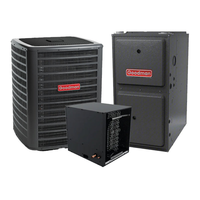 Goodman 4 Ton R32 Split AC & Gas Furnace 14.3 SEER2 96% 120K BTU Horizontal