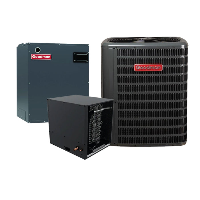 Goodman 1.5 Ton R32 Air Conditioning System 14.7 SEER2 1200 CFM Horizontal